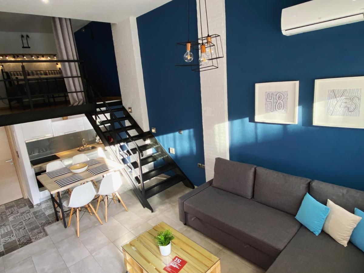 Ferienwohnung 48 Downtown Lofts Néa Péramos Exterior foto
